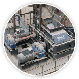 大型直連對輥破碎機現場圖片