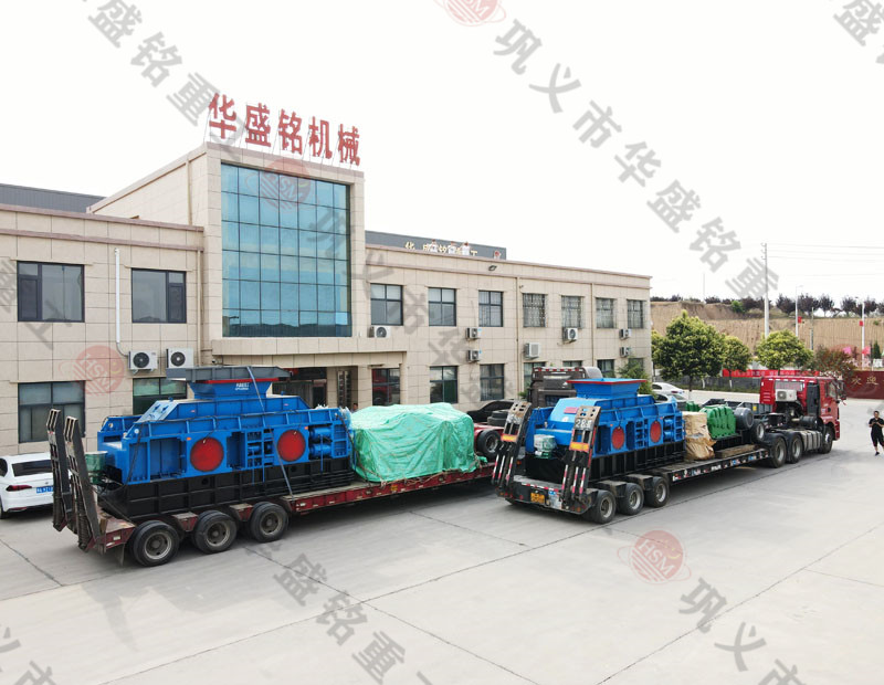 水泥廢料用什么破碎好？就用液壓對輥制砂機