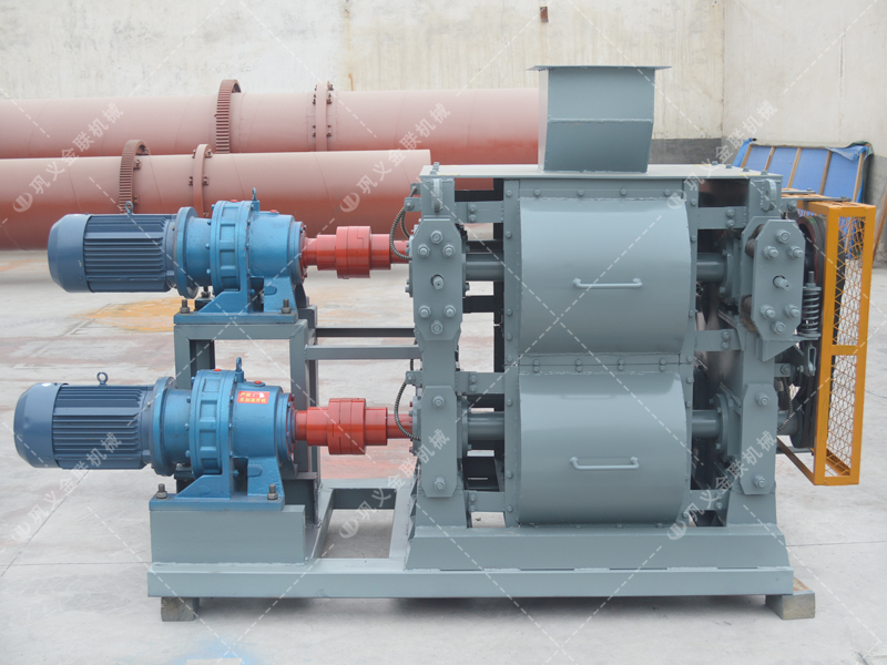 4PG0404小型四輥破碎機發(fā)貨圖片_發(fā)往江蘇常州_破碎高嶺土