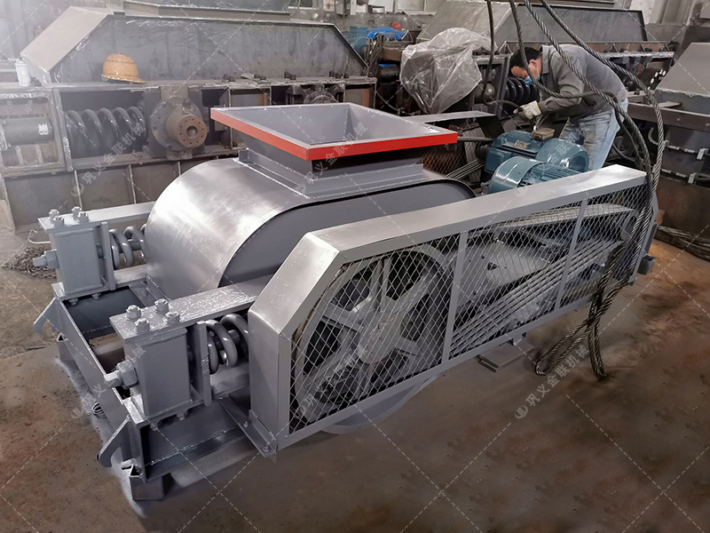 2臺2PGC雙齒輥破碎機發貨圖片_發往新疆哈密_破碎原煤