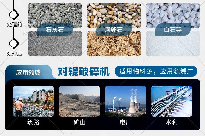 對輥制砂機生產(chǎn)的人工機制砂優(yōu)勢