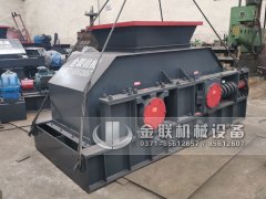 2PG1200x800直連式液壓對輥破碎制砂機發(fā)貨 發(fā)往河南鄭州